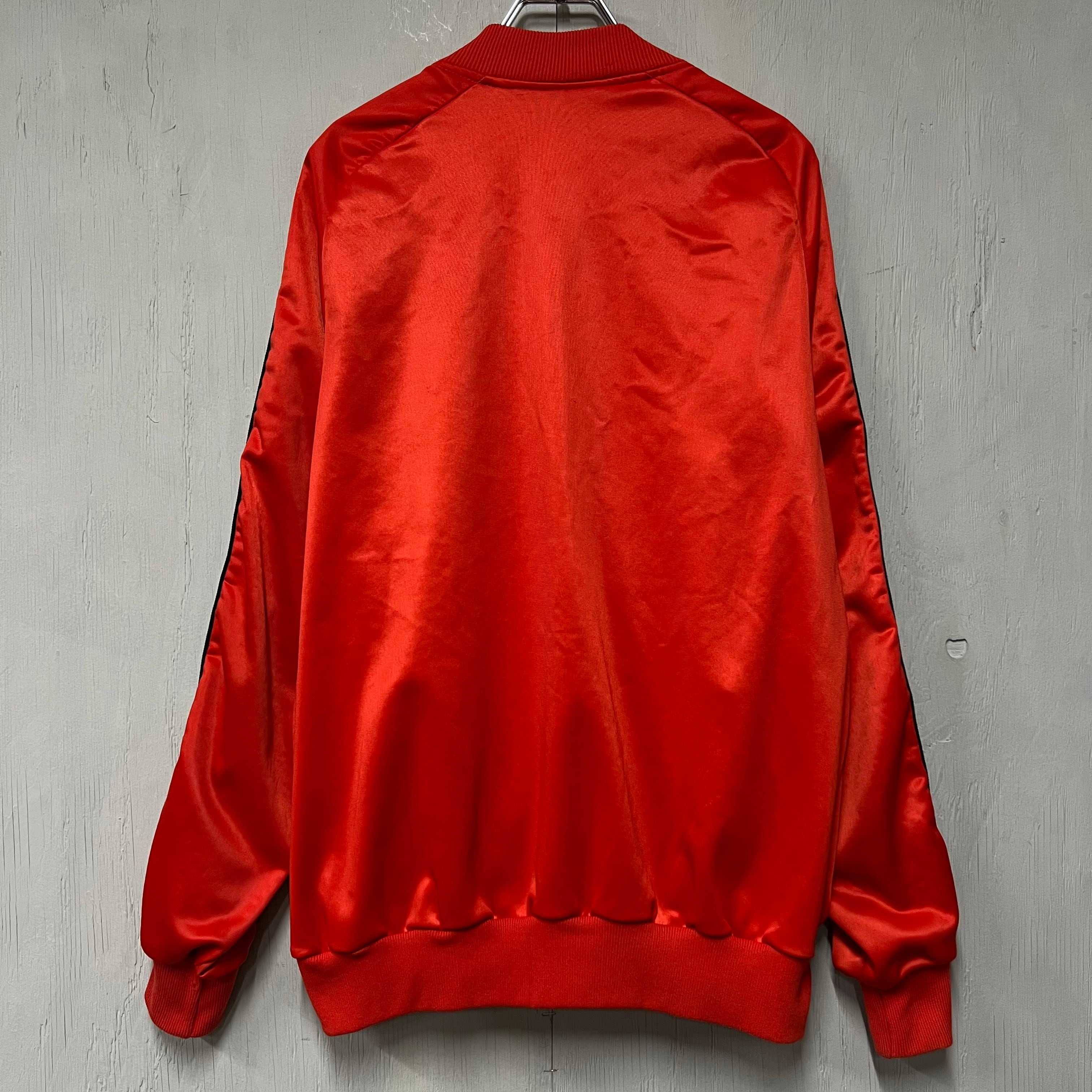 80s adidas ATP スナップボタントラックジャケット レッド XL | 古着屋