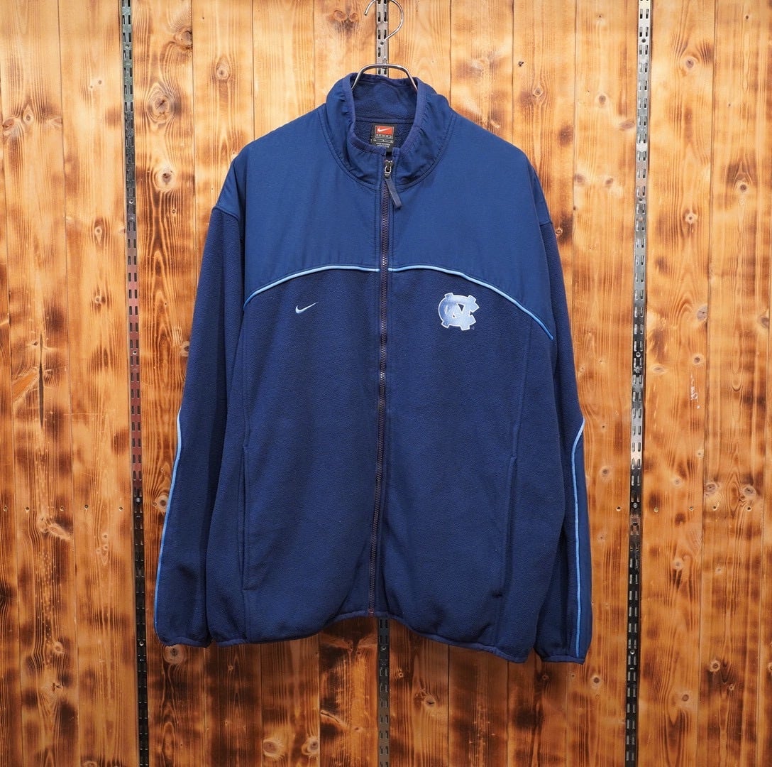 90s nike ノースカロライナ フリース ジャケット L/ナイキ NBA