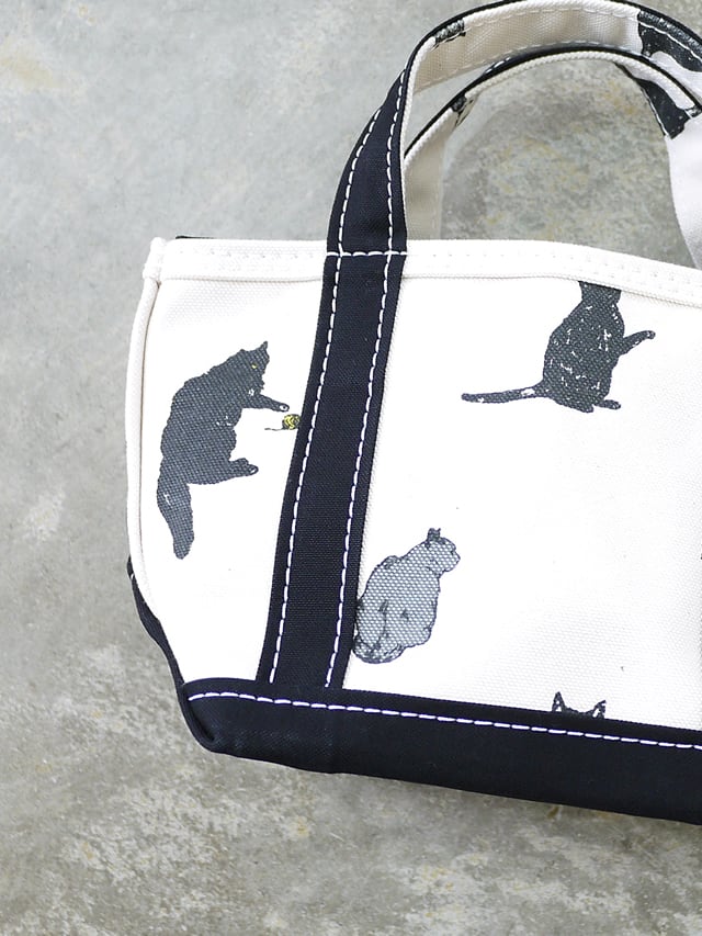 TEMBEA（テンベア） TOTE BAG MINI [TMB-2225N] CAT／BLACK | tile