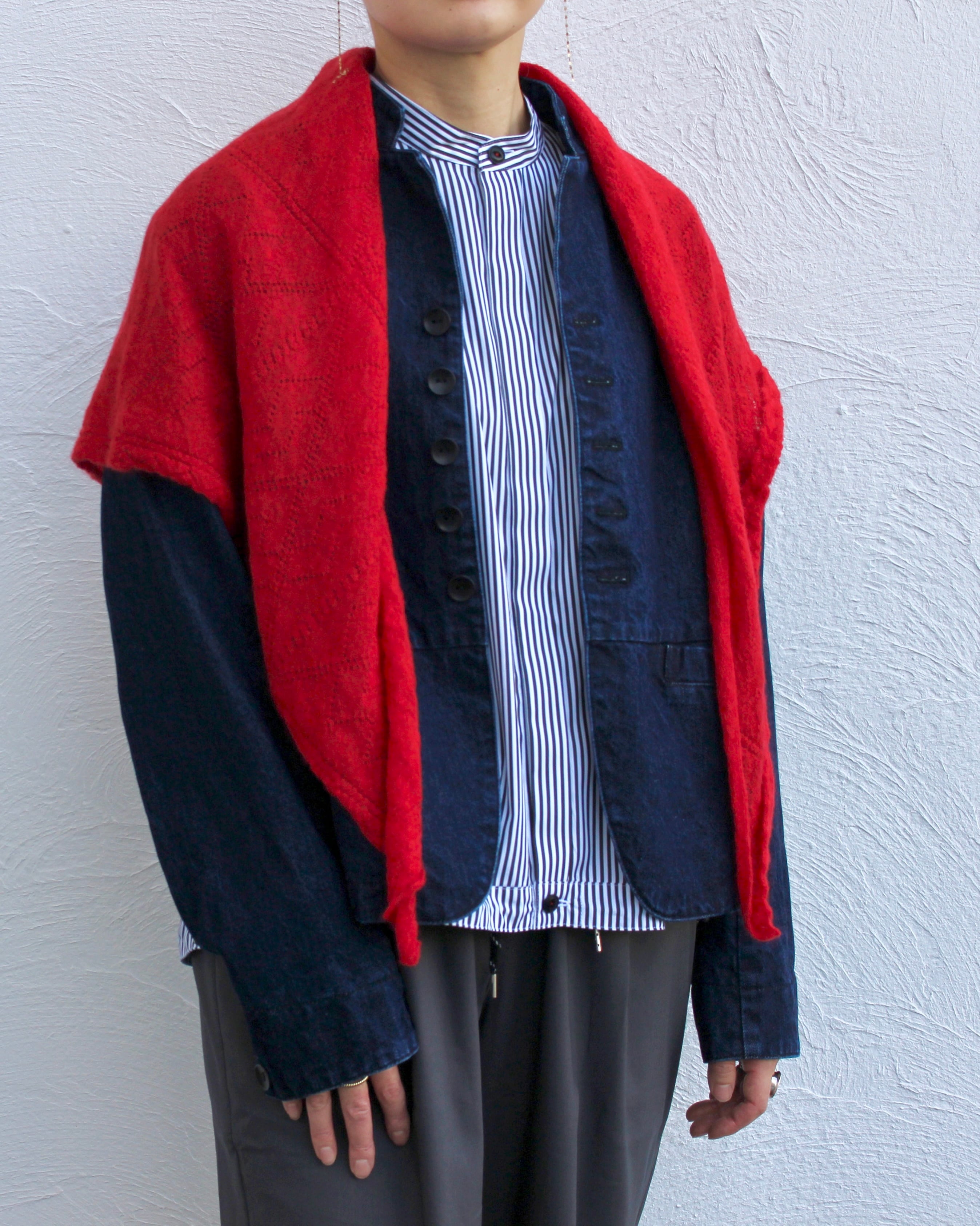 KEIHayamaPLUS/stripe blouse