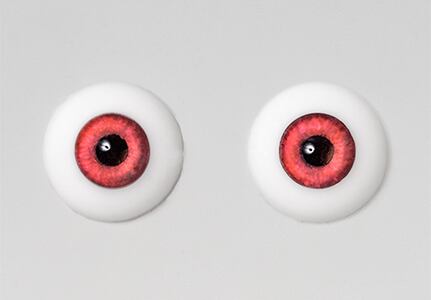 Silicone eye - 15mm X Red