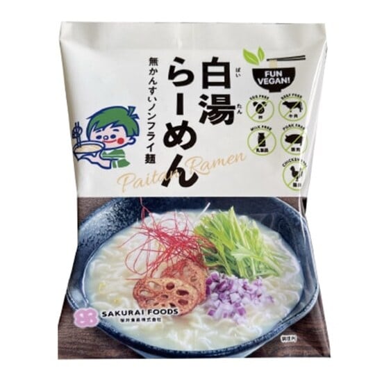 VEGAN白湯らーめん（ムソー）