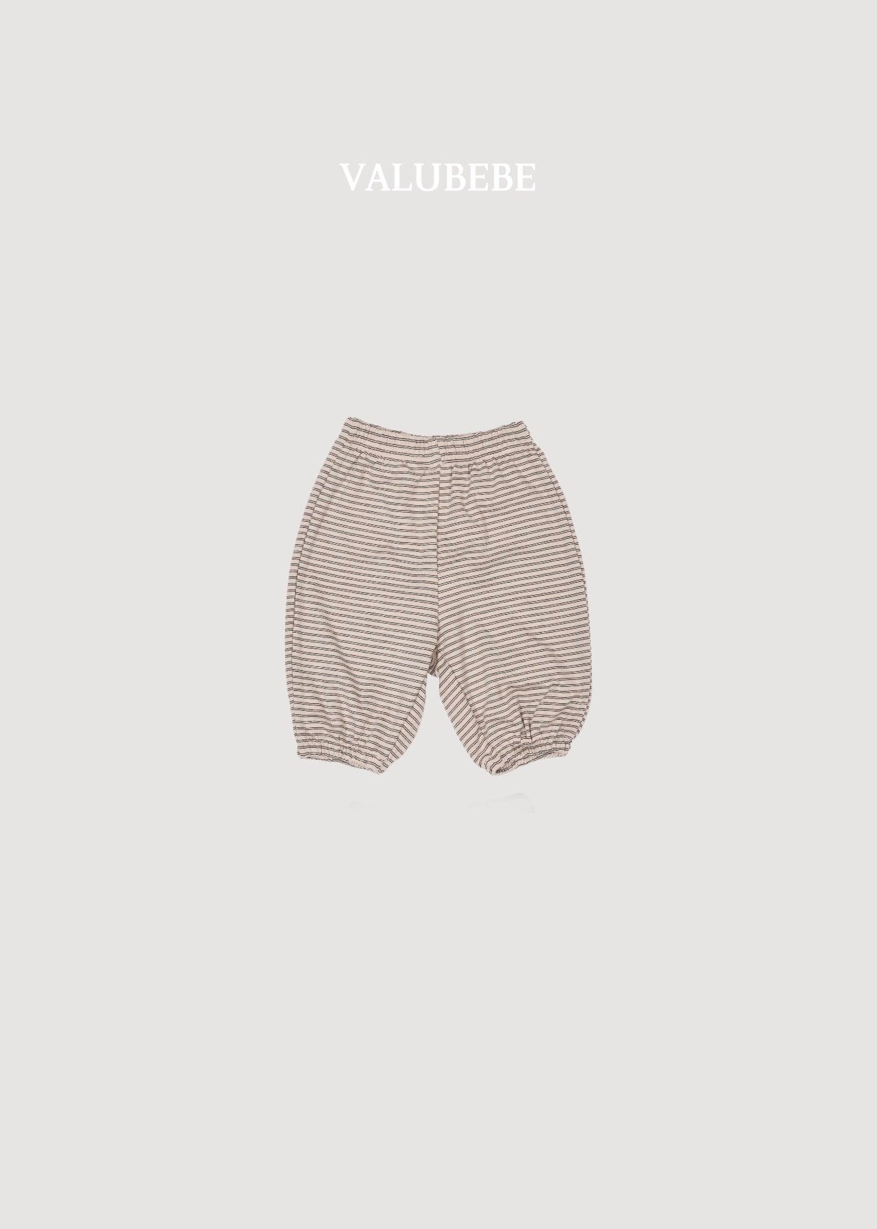 送料無料【予約】/ autumnエンボパンツ(ボーダー) /valubebe