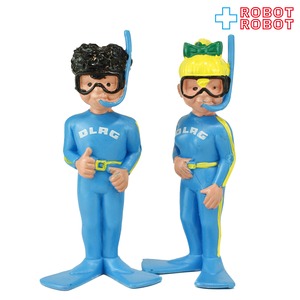 DLRG ドイツ人命救助協会 ダイバー アドバタイジング PVC フィギュア セット