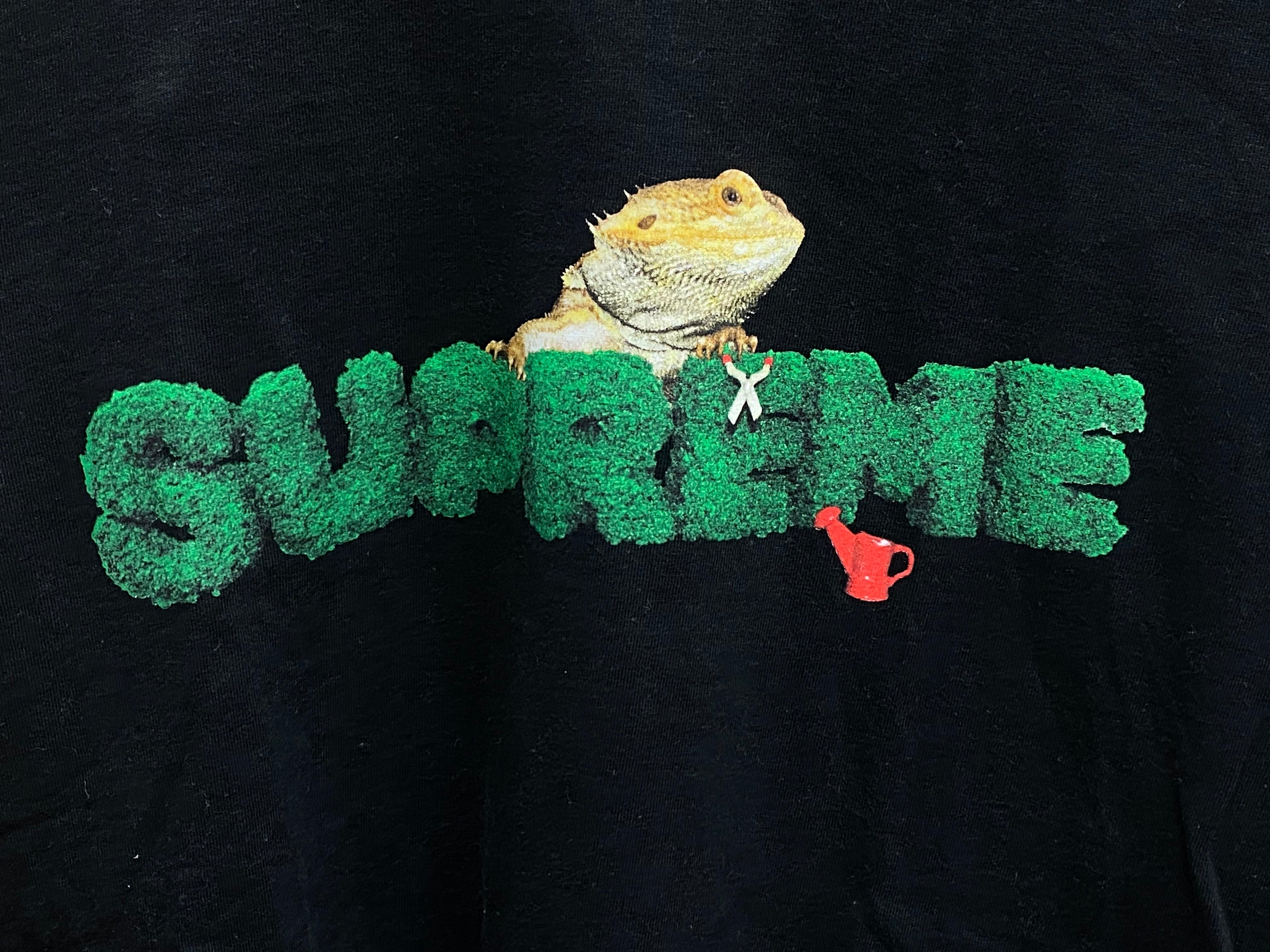 新品未着用 supreme lizard Tee L ライトパープル