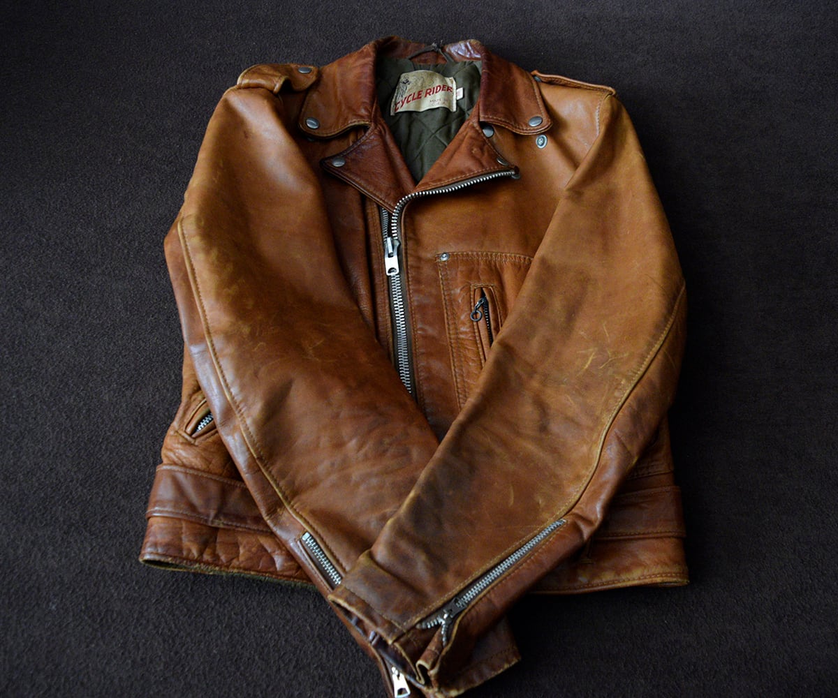 70s SCHOTT CYCLE RIDER D-POCKET 38 | SECOND TIME GLORY