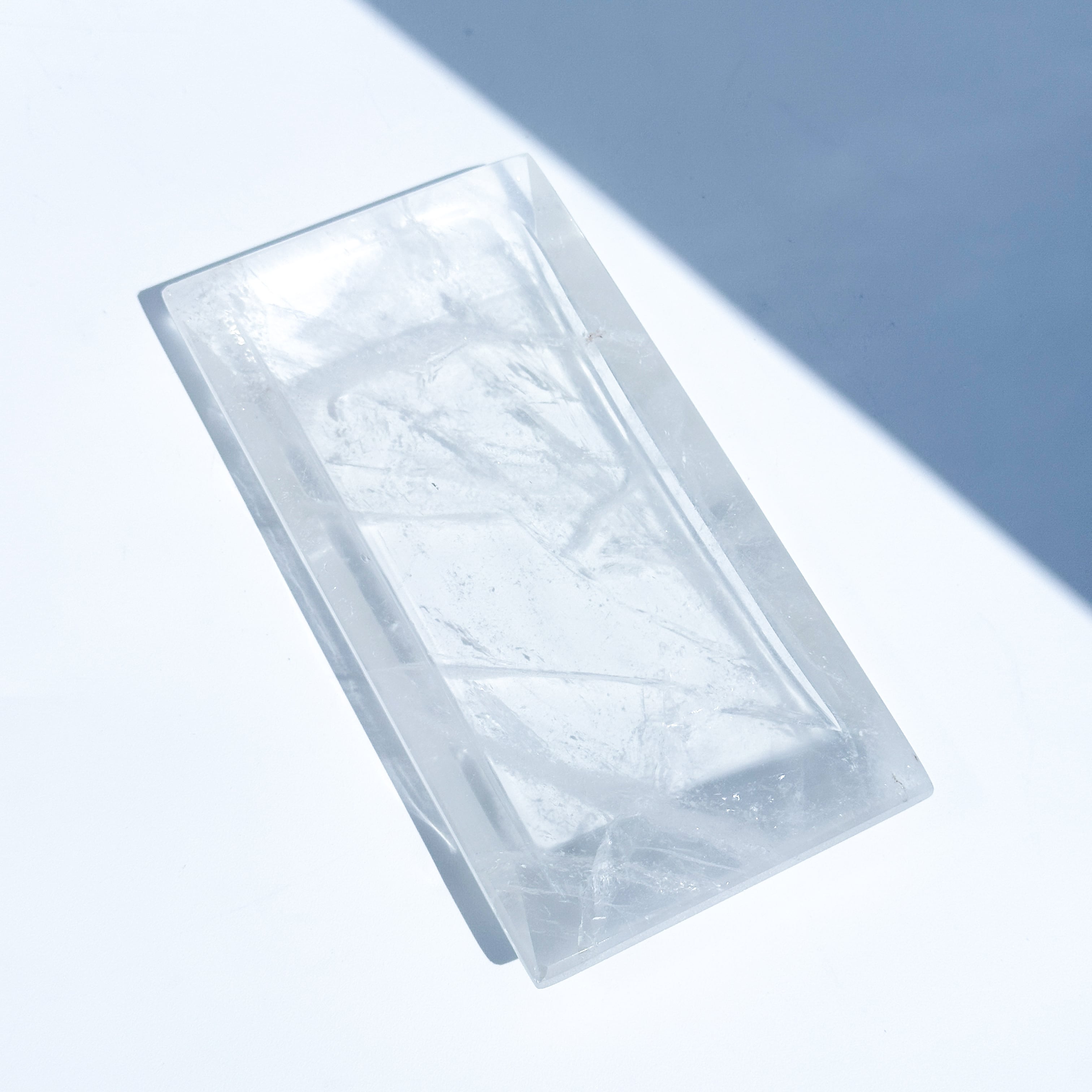 クリアクォーツのトレー 03◇ Clear Quartz ◇ 天然石・鉱物・パワーストーン・インテリア