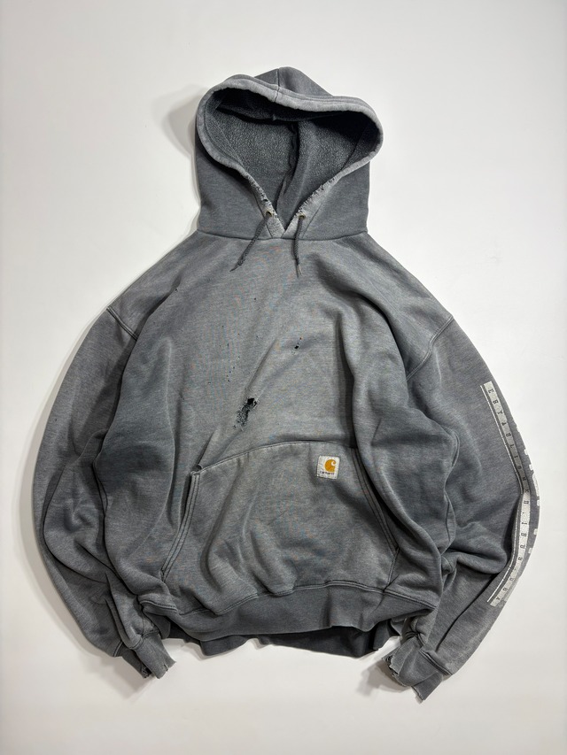 1990s- Carhartt Distressed Pullover Hoodie