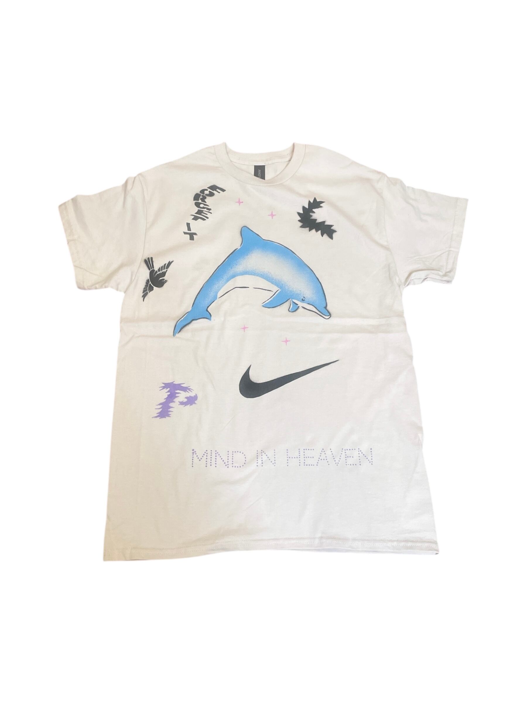 perfect plan Stencil T-shirt 【M】