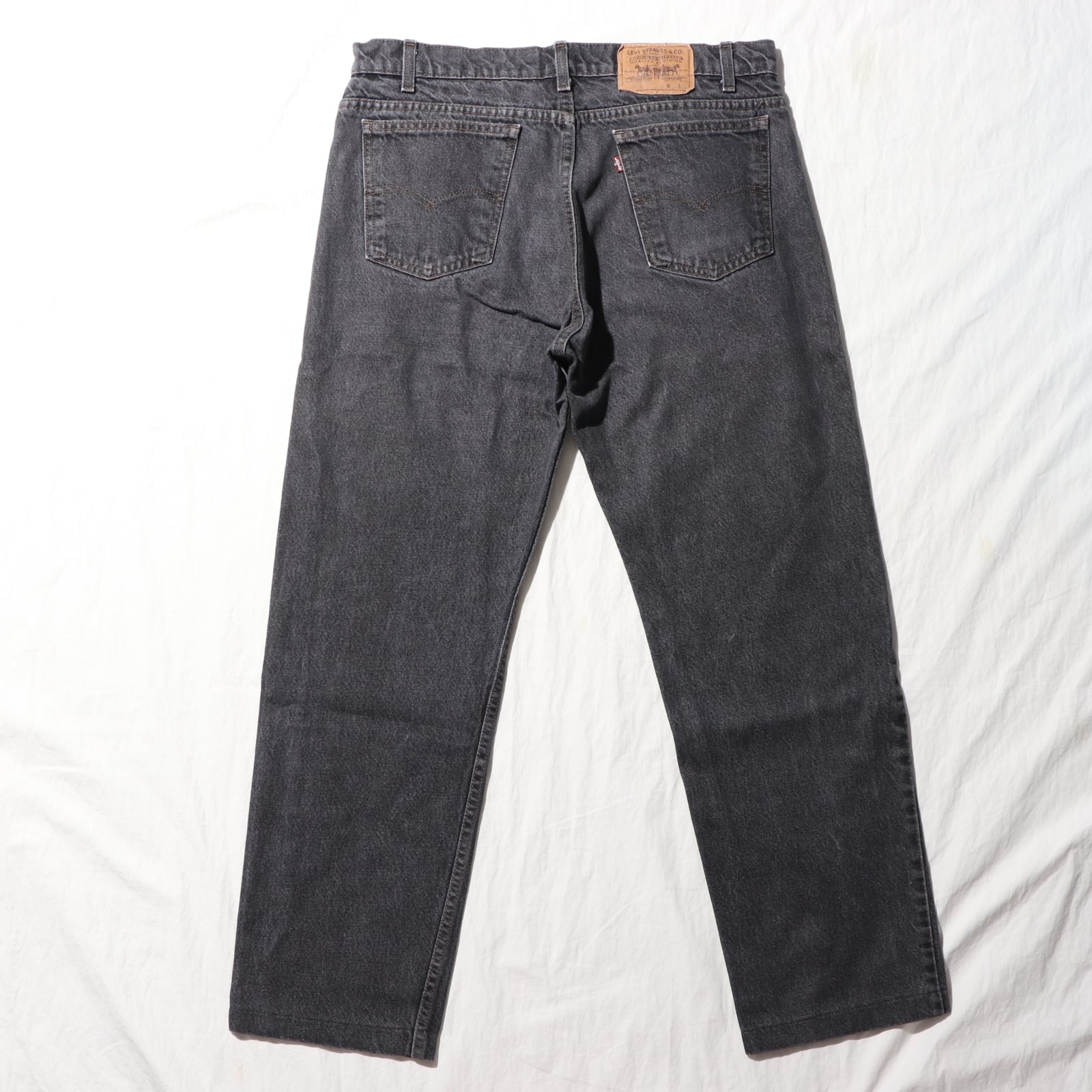 Levi's 505 36×30 裾上げ済み 90年 先染め USA ブラックデニム Levi's 505 36×30 裾上げ済み 90年 先染め USA ブラックデニム