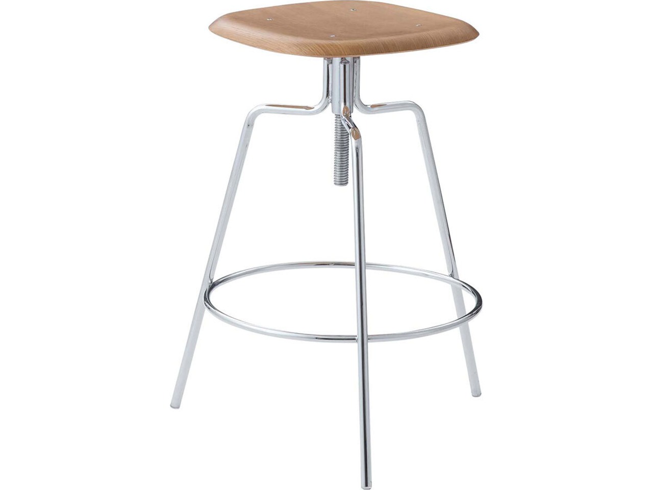 ハイスツール【2カラー】スチール脚・画像9