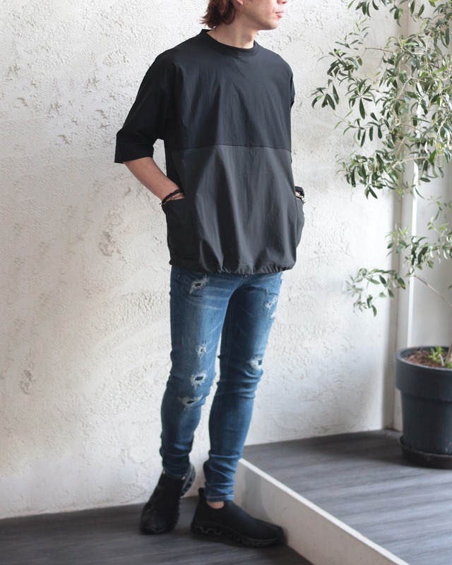 急上昇！【HORIZON DREAM】リップストップ キャリーポケットTee　(250355)