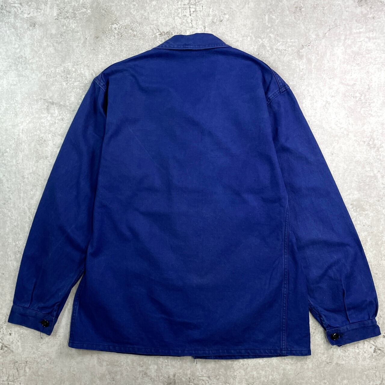 80年代 フランス製 フレンチワークジャケット メンズL相当 古着 80s