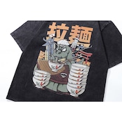 VINTAGE ストリート ラーメン Tシャツ T1457