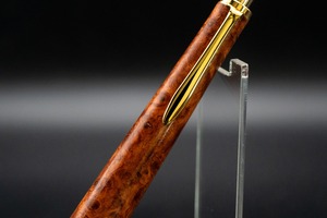 【朱色の銘木】 本花梨瘤 特上gold MP