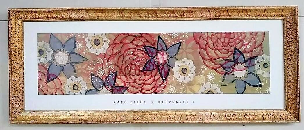 グスタフ・クリムト「母と子」 ポスター額装品 額縁外寸69.0x69.0x2.5