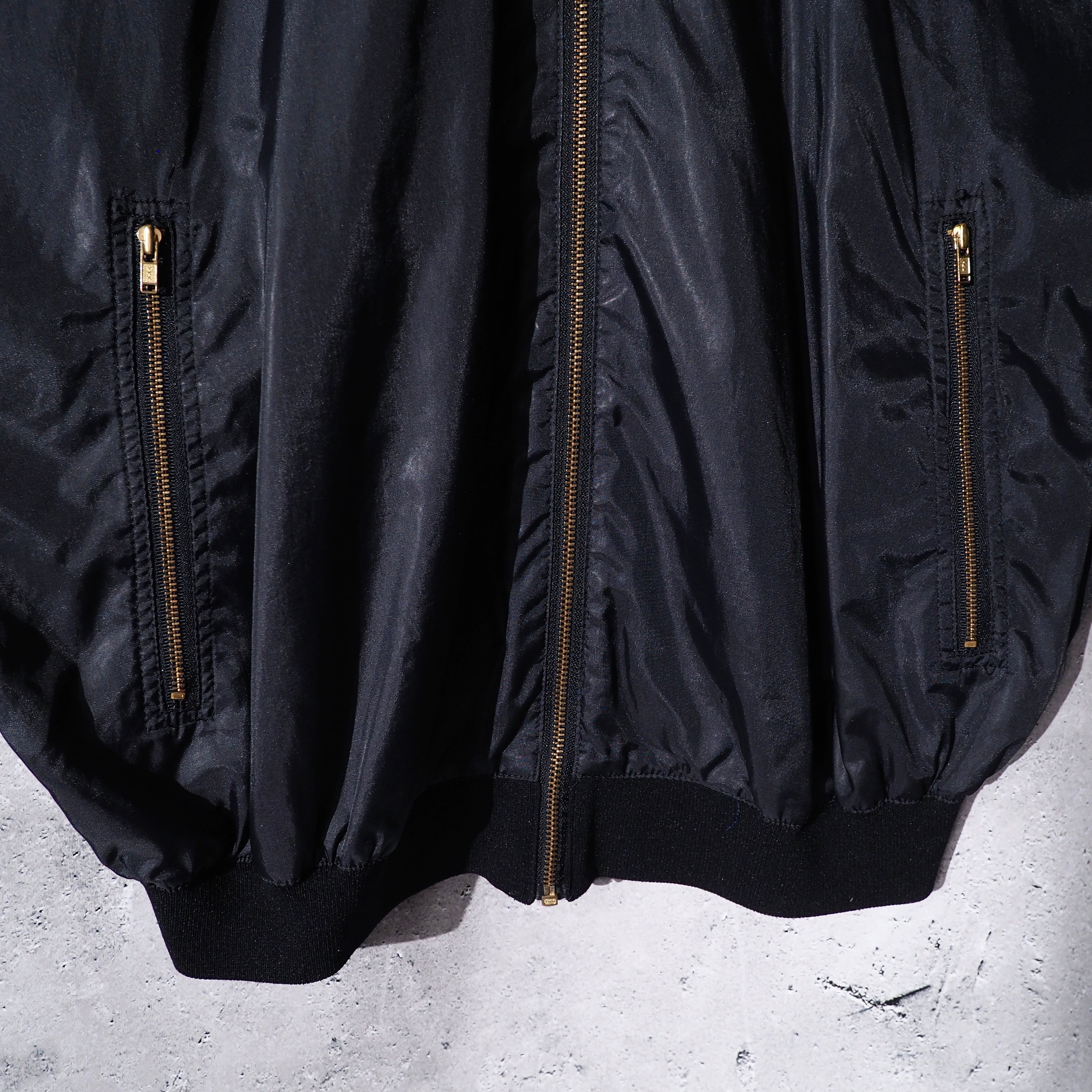 1980s " MICHIKO LONDON " Big logo printed vintage Short length jacket
