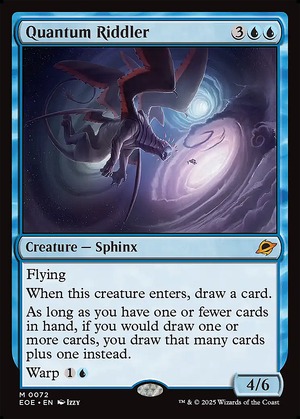 MTG《量子の謎かけ屋/Quantum Riddler(EOE)》英語