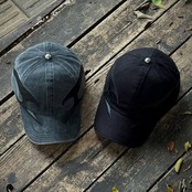 2色パッチワークPUレザー キャップ  G158