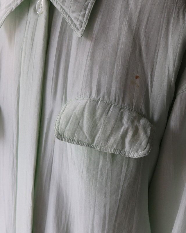 Silk coloring down jacket