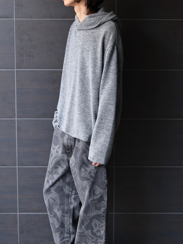 【26aw/ROLDSKOV】rambo hoodie light grey
