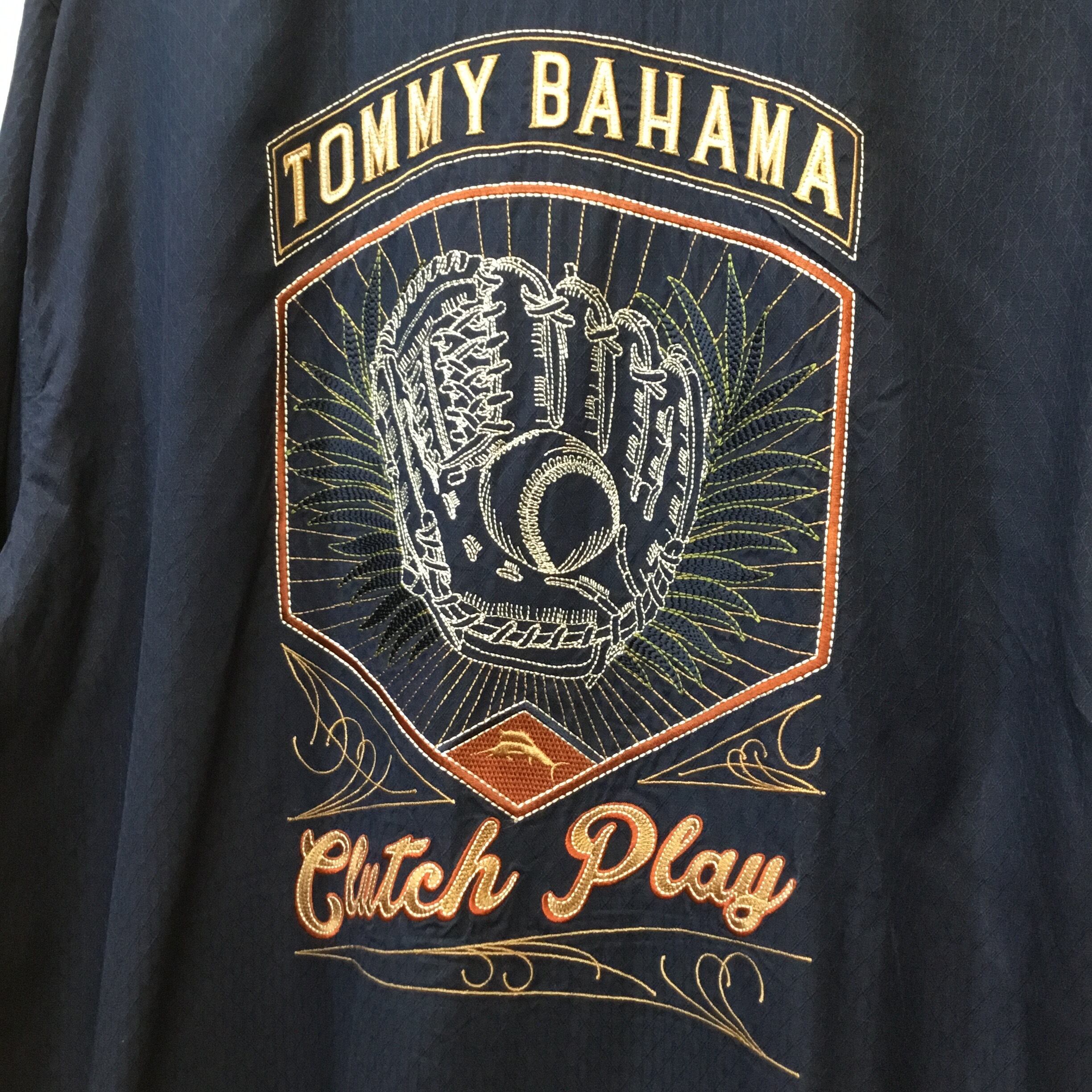 MLB タンパベイレイズ Tommy Bahama トミーバハマ シルクシャツ