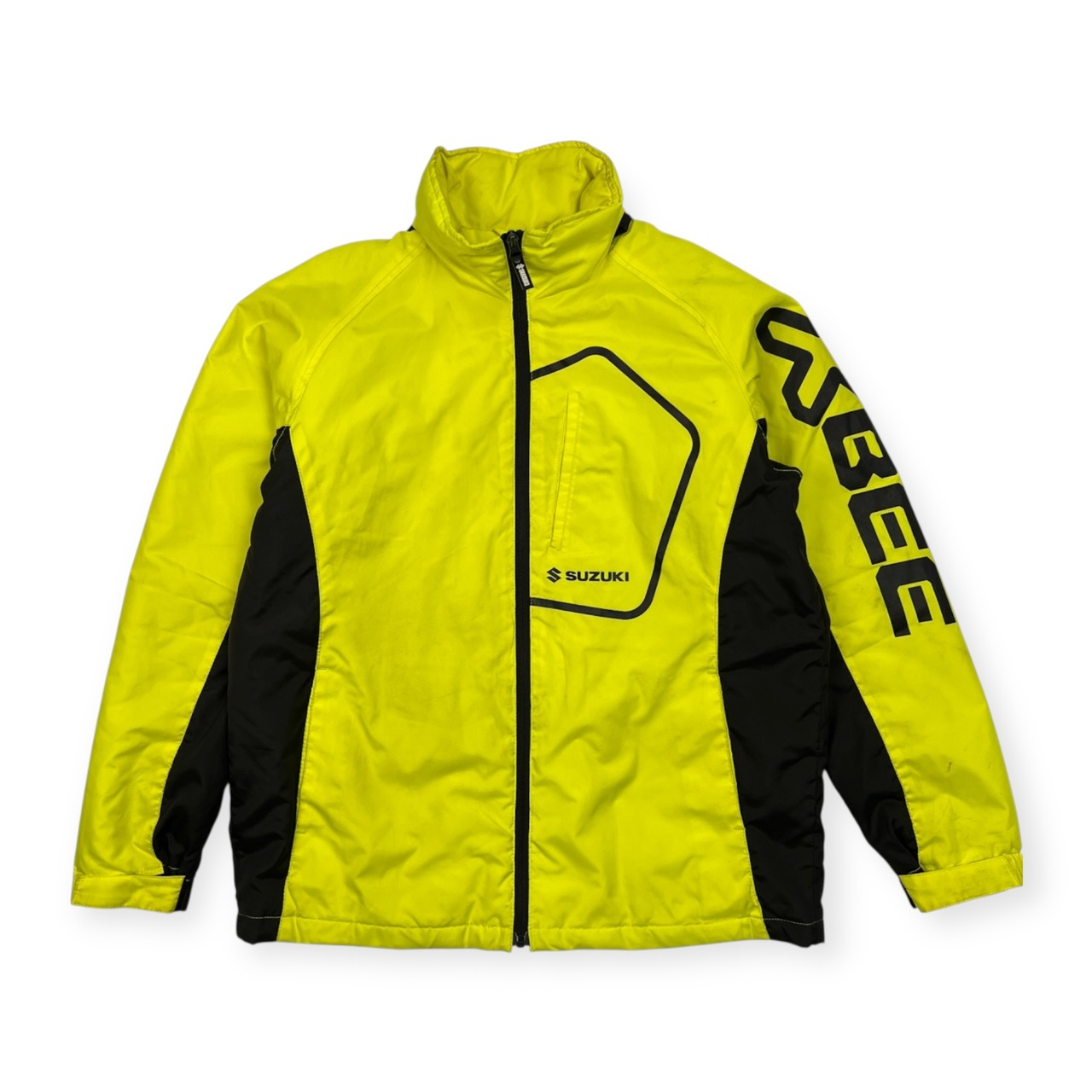 希少 レア SUZUKI スズキ XBEE クロスビー 中綿 ジャケット ジャンパー ブルゾン サイズ M /蛍光イエロー系
