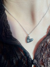 Petite heart necklace