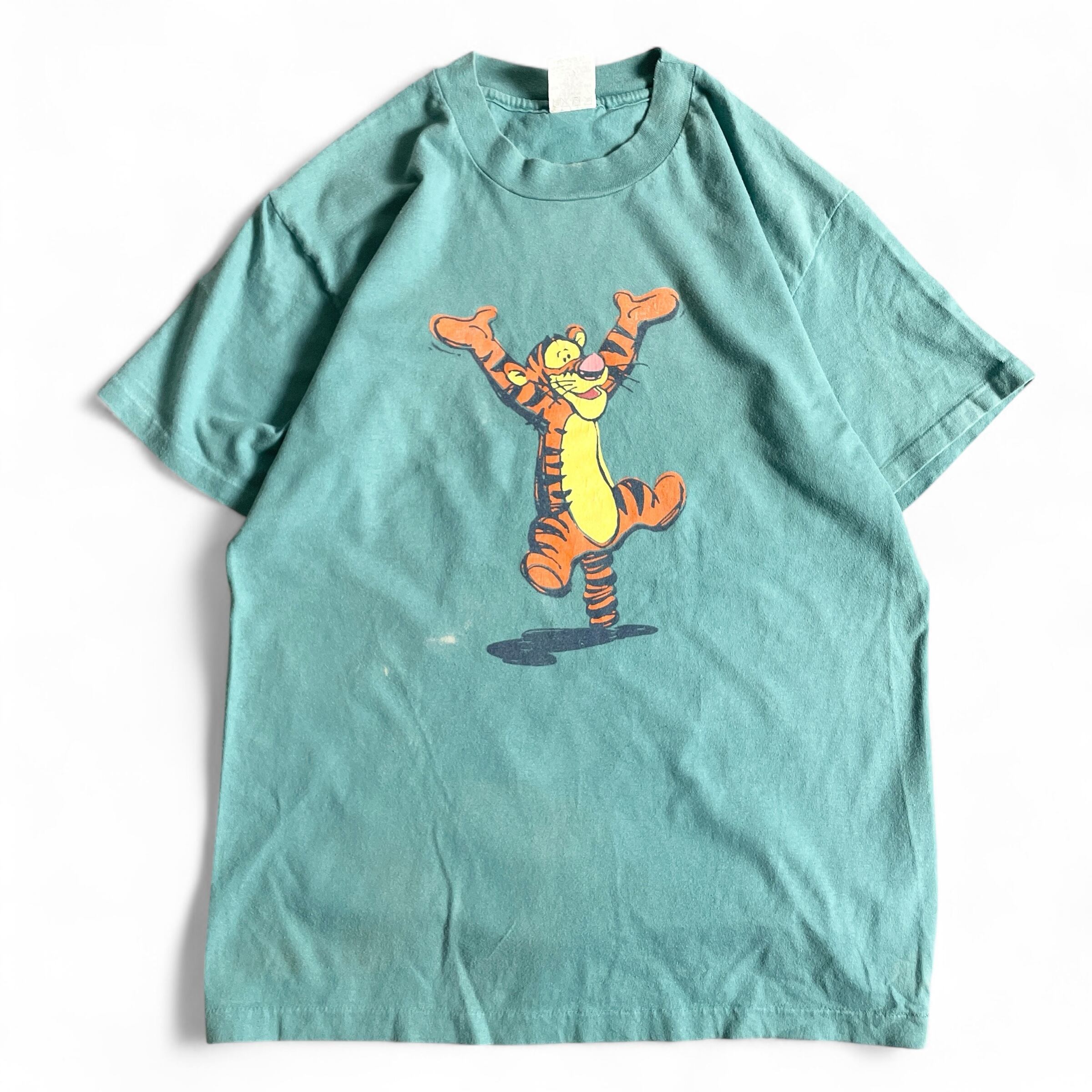 90s USA製 Disney Tigger vintage T-shirts