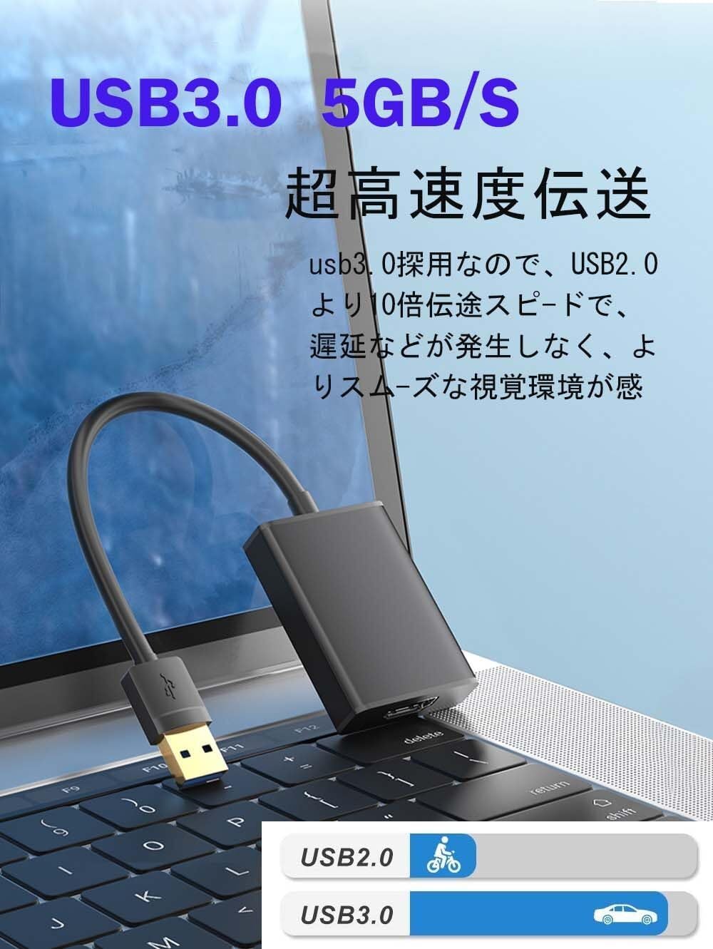 USB3.0 & HDMI 変換アダプタ　 HD画質録画　キャプチャー ゲーム : 2025新登場 l キャプチャーボード USB3.0 \u0026 HDMI