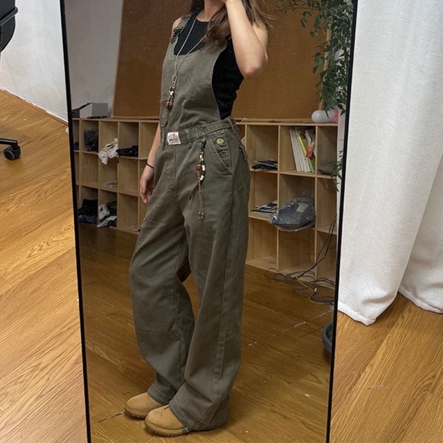 カーゴディテールユーズドオーバーオール   R00687