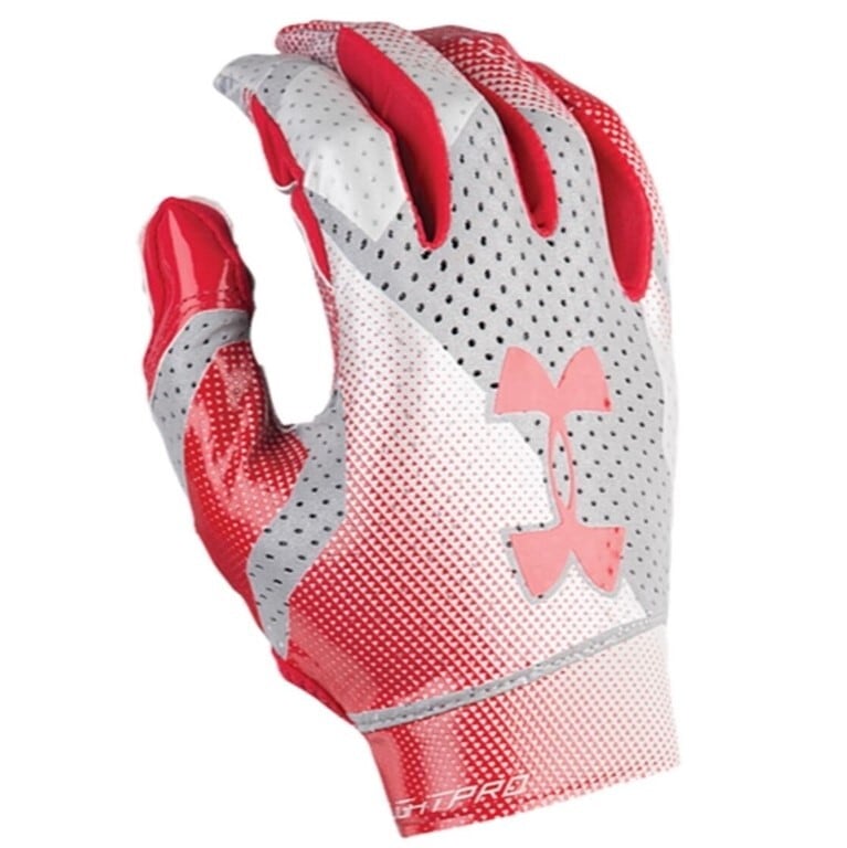 UA SPOTLIGHT PRO レッド アメフト グローブ | END ZONE/エンドゾーン