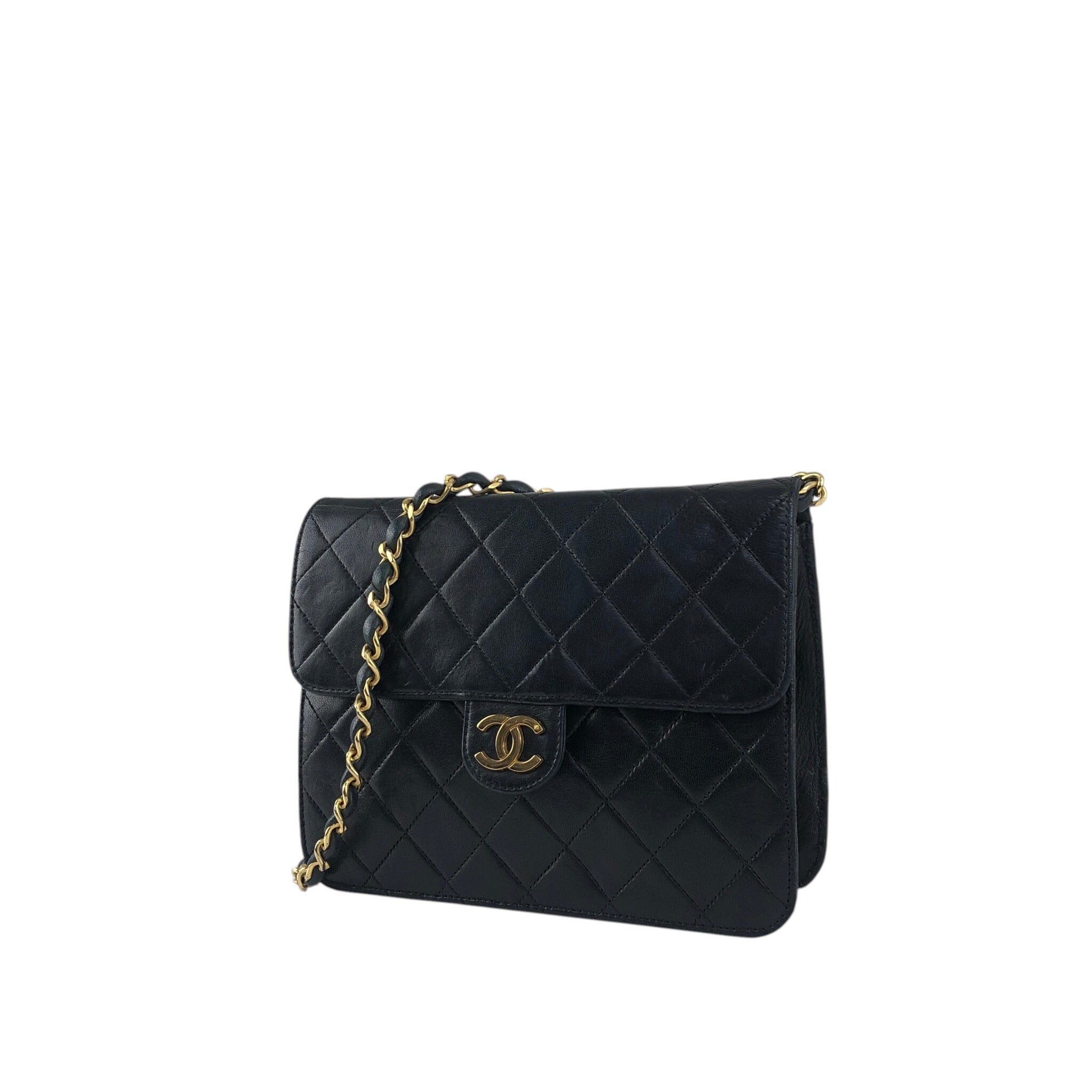 CHANEL シャネル マトラッセ ショルダーバッグ ブラック ココマーク