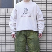 Fishing hook embroidery sweat