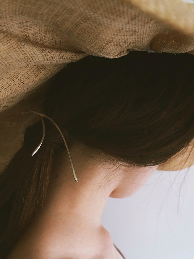 pine needle hair accessory