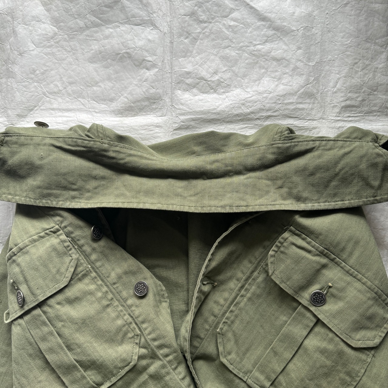 US Army M-41 HBT シャツジャケット 40s 画像15