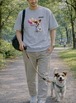 ジャックラッセルテリア　デザインショートスリーブ スウェット