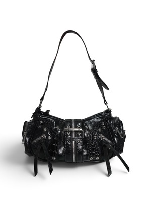 【PLANET STUDIO】Stud Buckle Shoulder Bag