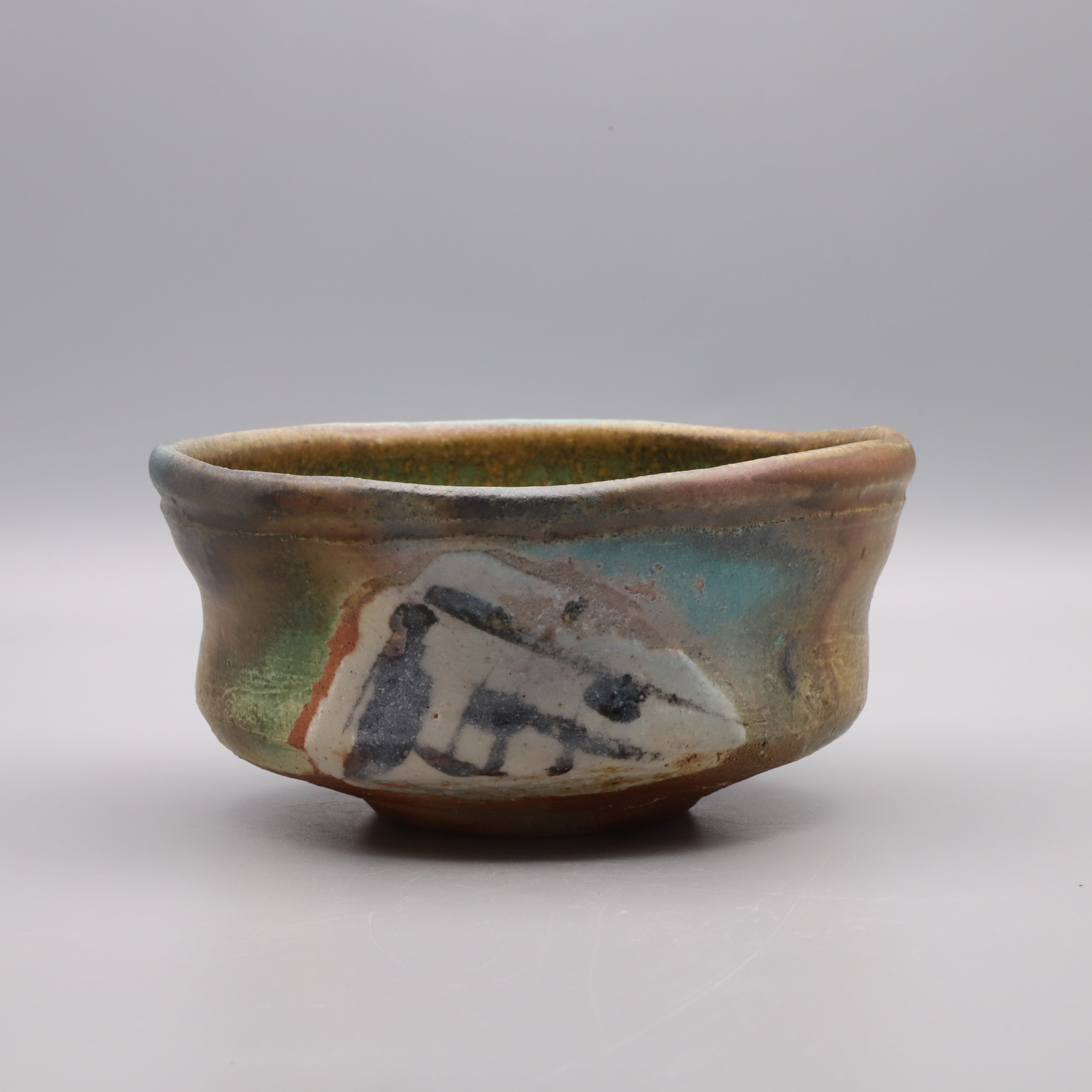 山田 正和 志野湯呑 Masakazu Yamada, Shino yunomi (teacup） | 茶碗