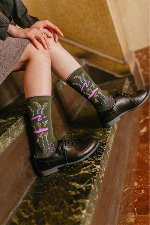 FLOWER BED socks  B