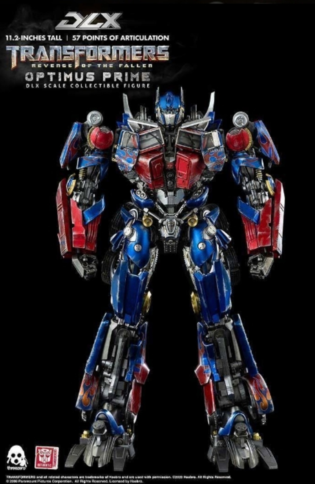スリーゼロ トランスフォーマー リベンジ オプティマスプライム DLX 