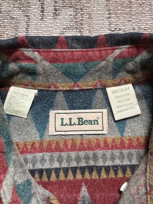 USA製 / L.L.BEAN / native pattern shirts / REMAKE