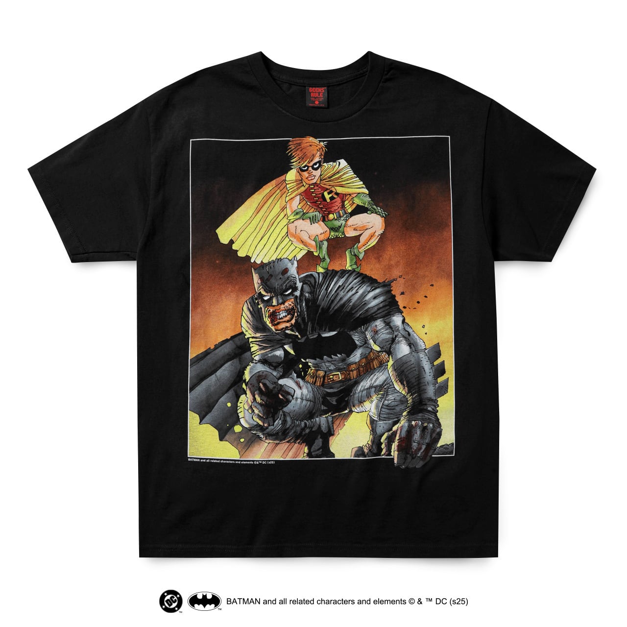 BATMAN & ROBIN | GEEKS RULE 15 SILKSCREEN PRINTING T SHIRT | GEEKS
