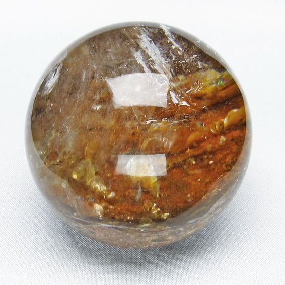 ガーデンクォーツ 丸玉 スフィア 水晶玉 63mm 151-2520