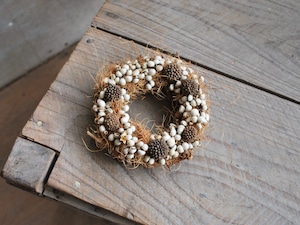 ten.：donut.wreath 13 ナンキンハゼとケムフルーツ/ドライミニリース