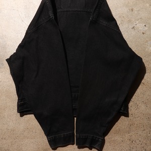 美品 M Levi’s 70598 USA 92年 サルファーブラック デニムジャケット リーバイス