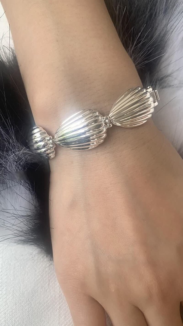 silver shell bracelet【202320329】