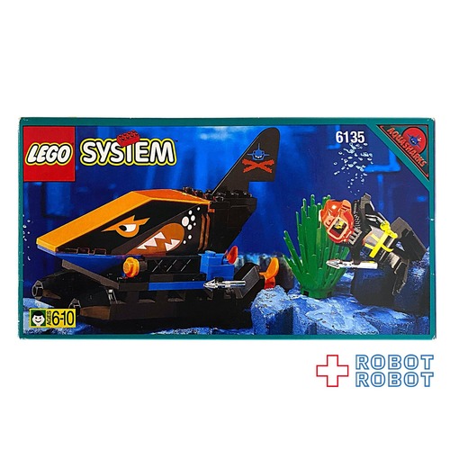 LEGO SYSTEM レゴ 6135 スパイシャーク 開封中古