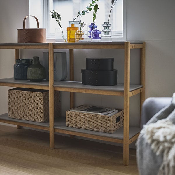 CALM オープンシェルフ（幅83.5×高さ80cm ） 【 棚 シェルフ ワイド