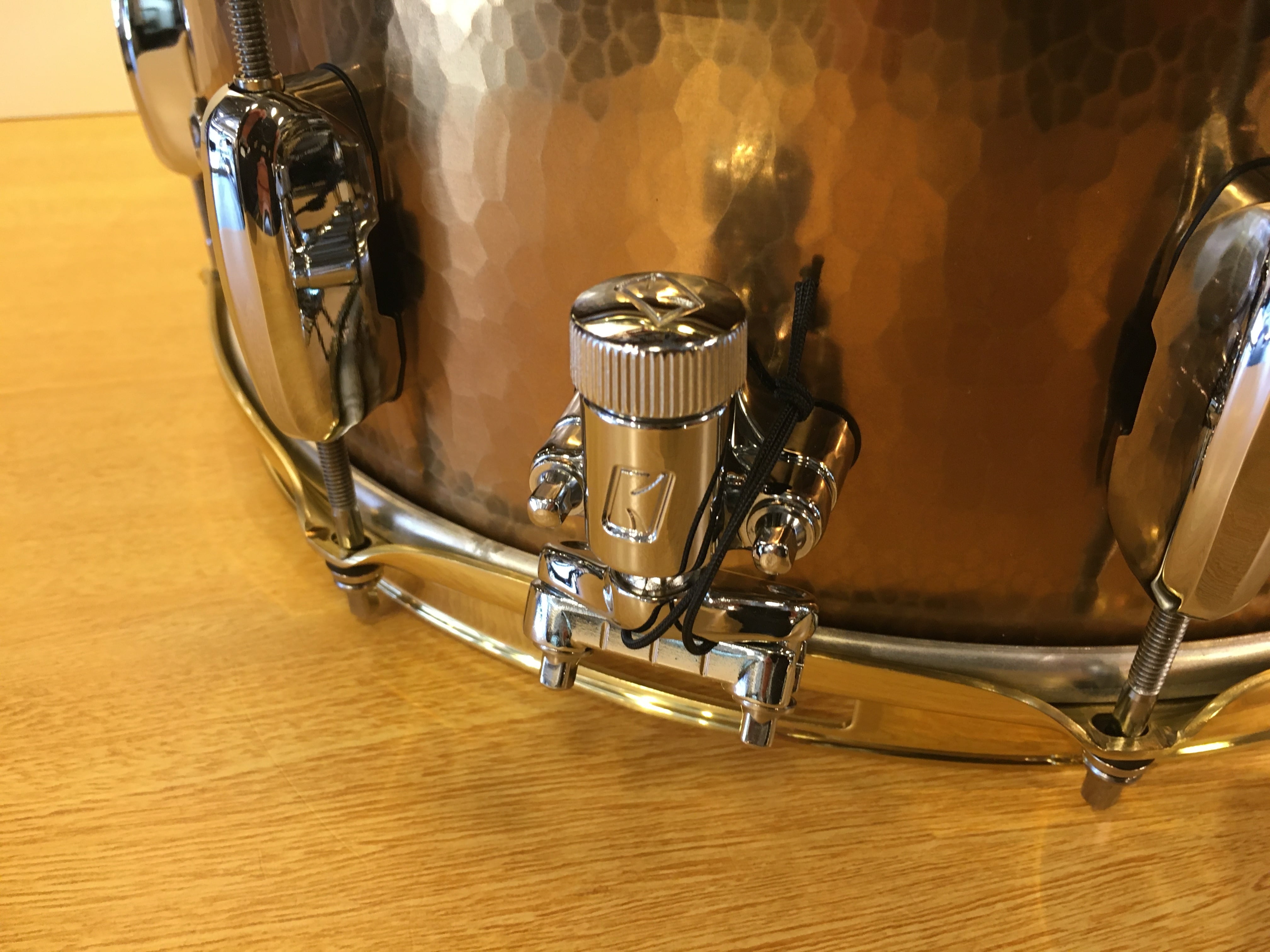 TAMA STAR Reserve Hand Hammered Brass Snare14x5.5 TBRS1455H